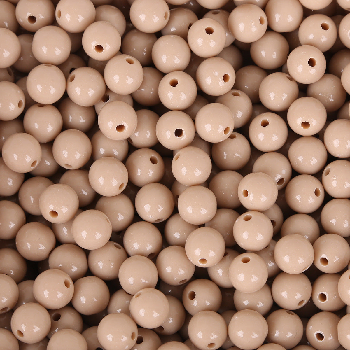 Wholesale Round Candy Colored Acrylic Beads